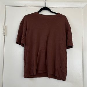 Abercrombie brown tee